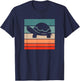 Turtle Retro Style Vintage T-Shirt - T-Shirt | Navy