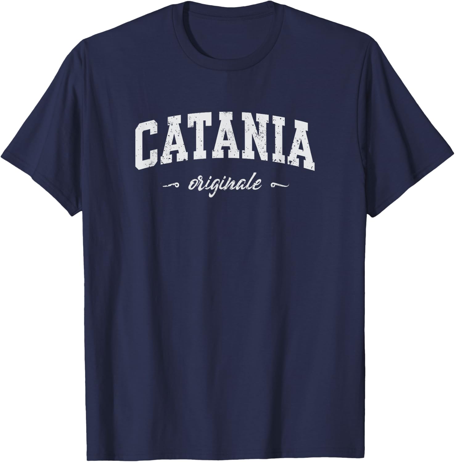 Catania Italien Sport Souvenir T-Shirt - T-Shirt | Navy
