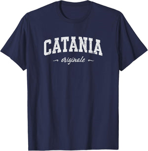 Catania Italien Sport Souvenir T-Shirt - T-Shirt | Navy