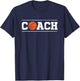 Basketball Coach Trainer Basketball Player , black T-Shirt - T-Shirt | Navy