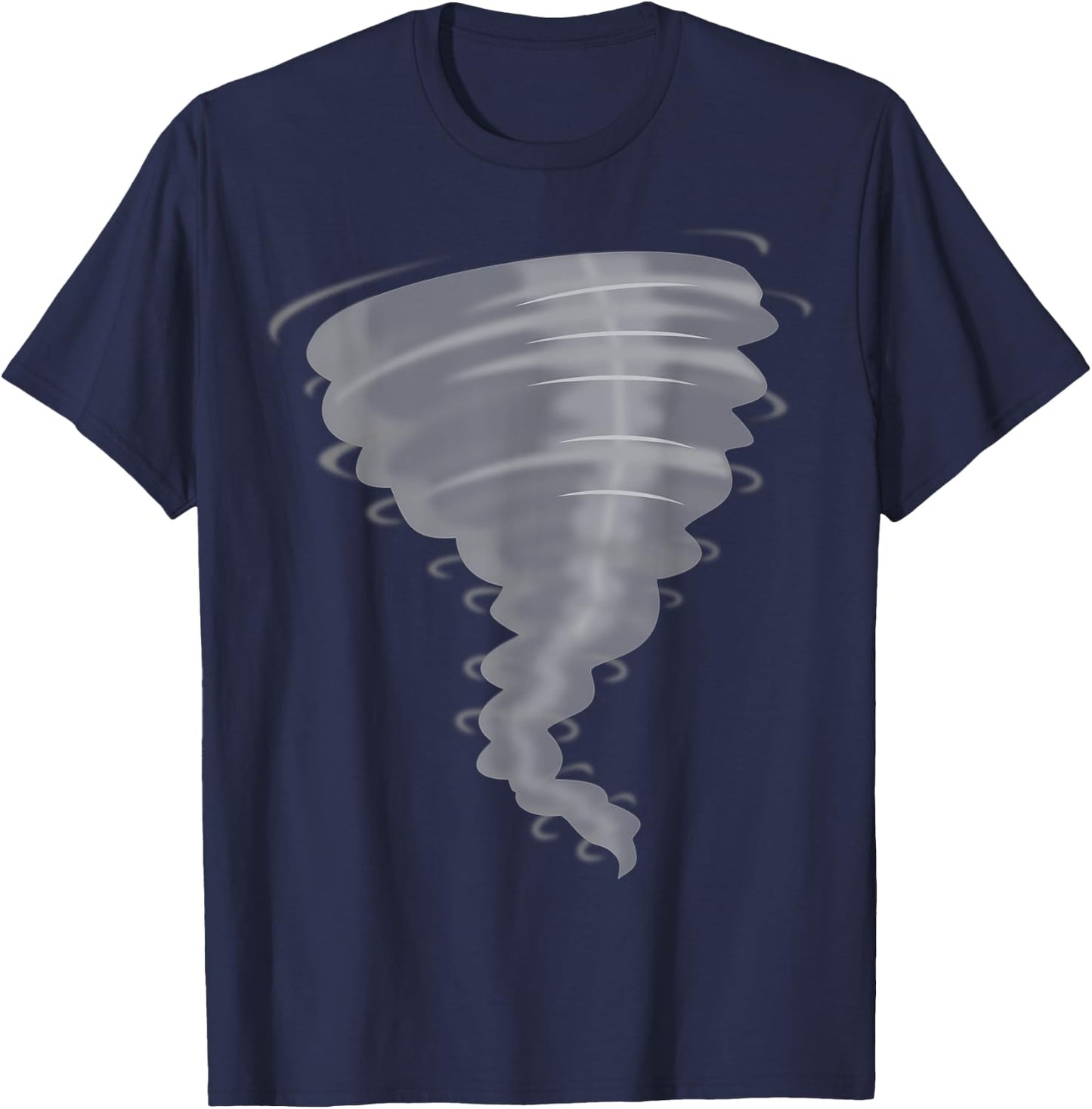 Tornado - Storm Chaser - Scary Weather Hurricane T-Shirt - T-Shirt | Navy