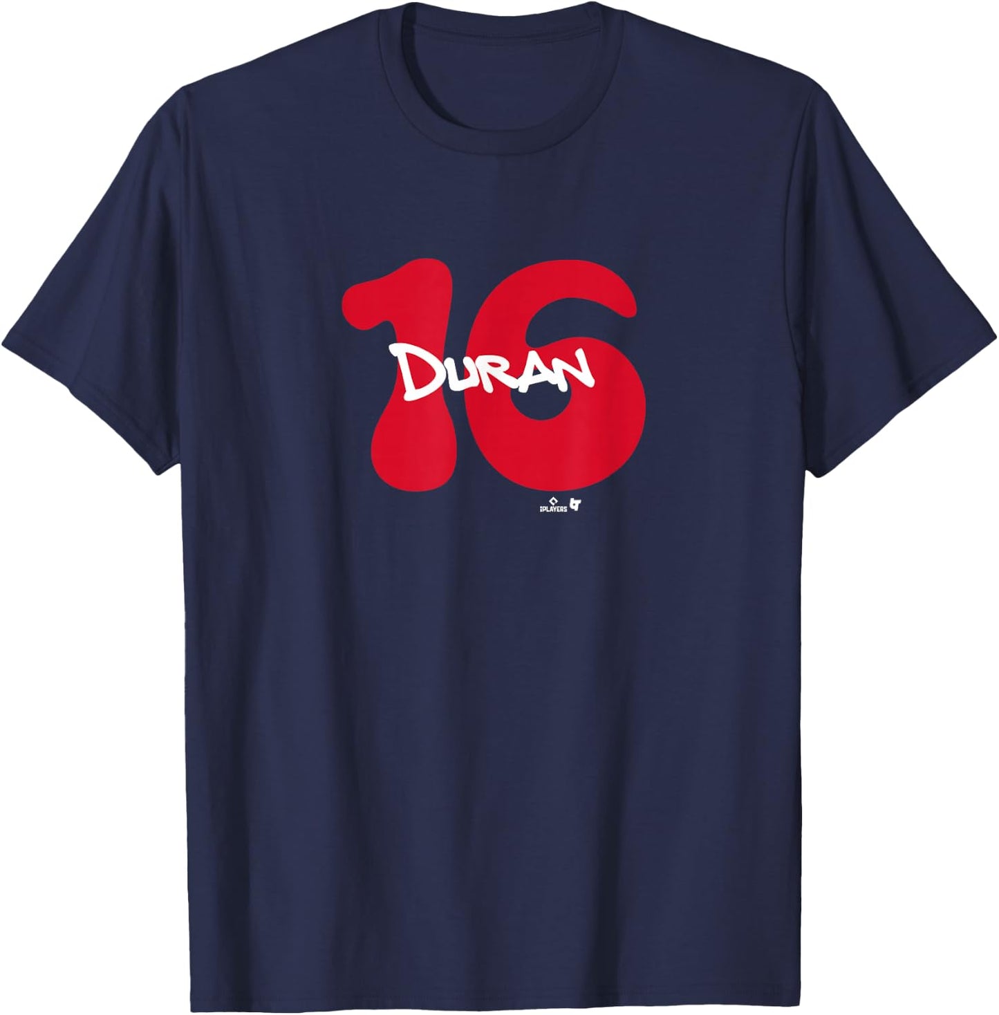 Jarren Duran: Name and Number 2.0 - Boston Baseball T-Shirt - T-Shirt | Navy