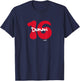 Jarren Duran: Name and Number 2.0 - Boston Baseball T-Shirt - T-Shirt | Navy