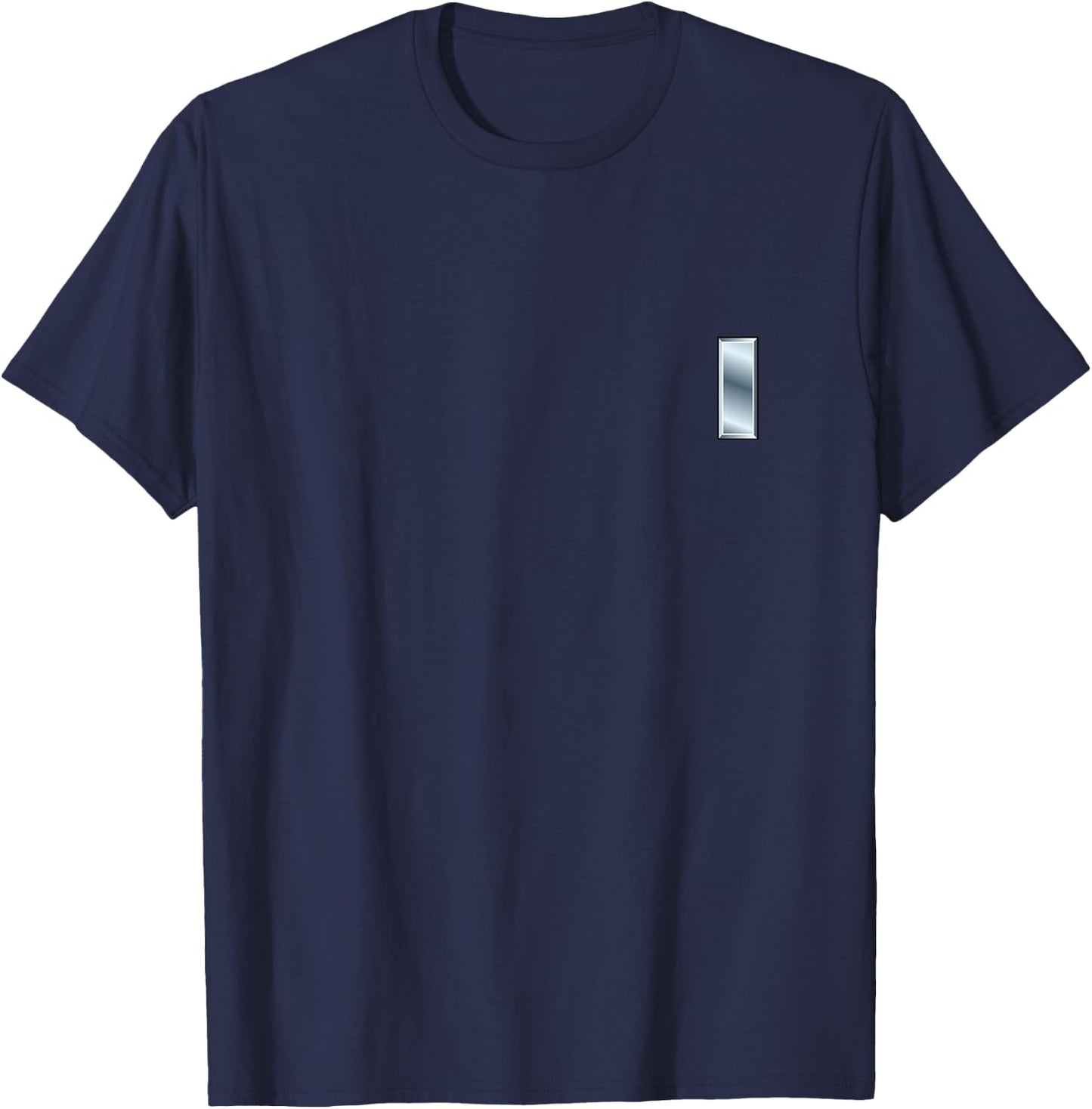 O-2 1LT First Lieutenant Officer Rank Insignia Army Division T-Shirt - T-Shirt | Navy