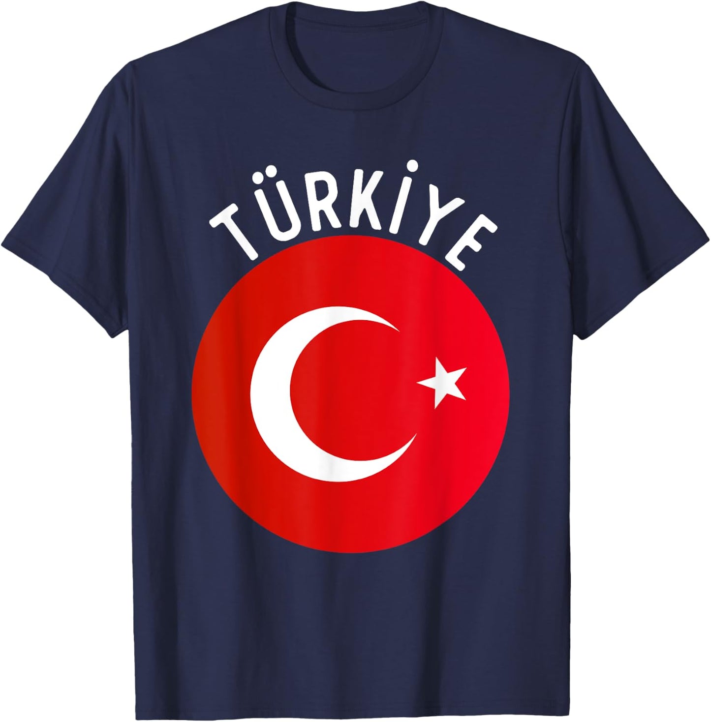 Turkey Country Turkish Flag For Kids Turkish Flag Girls T-Shirt - T-Shirt | Navy