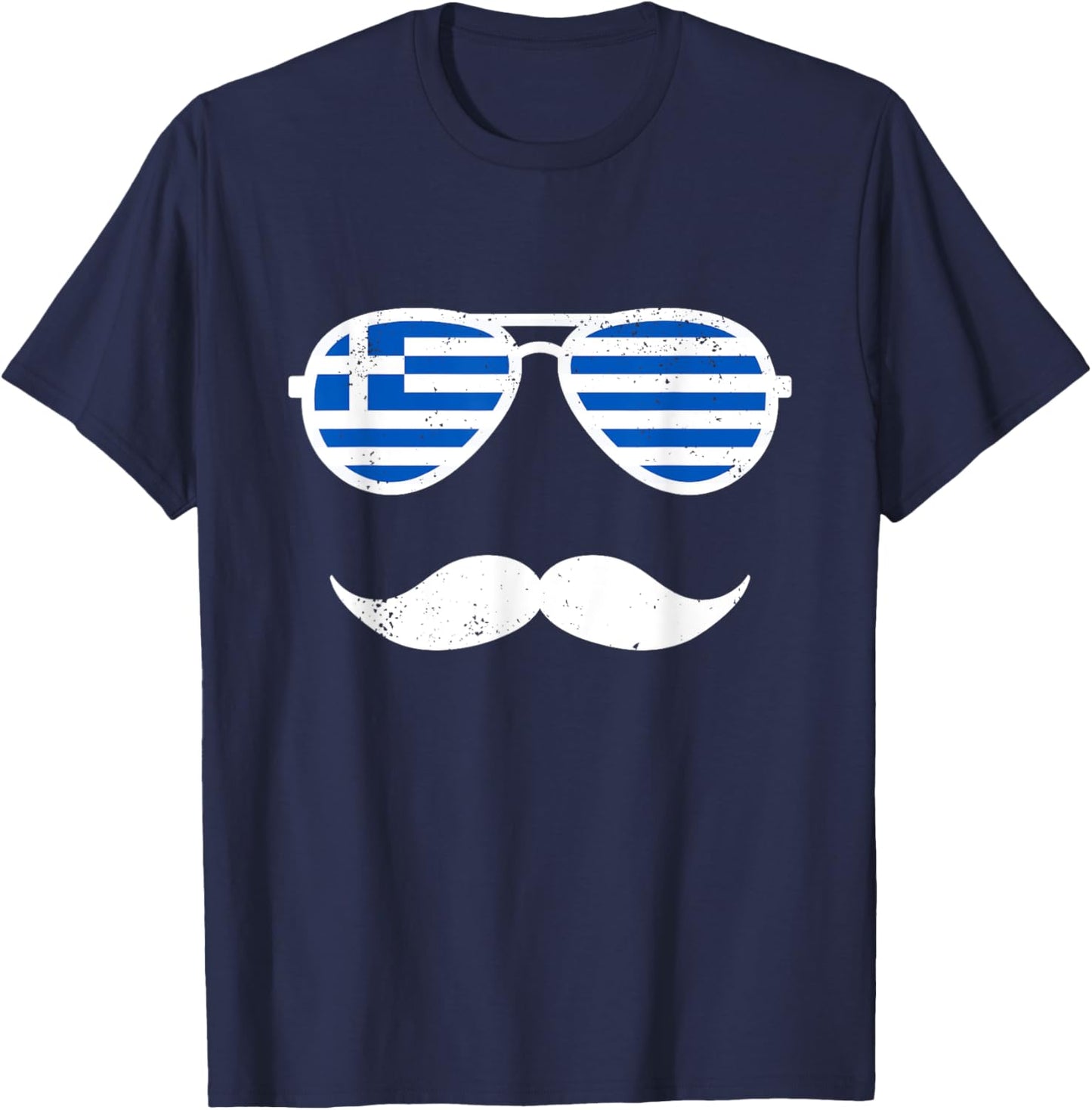 Greek Easter Funny Greece Flag Bunny Boys Toddlers T-Shirt - T-Shirt | Navy