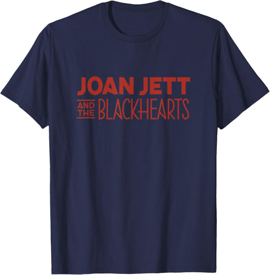Joan Jett and the Blackhearts - Logo T-Shirt - T-Shirt | Navy