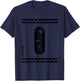 Halloween Costumes Brown Crayon T-Shirt - T-Shirt | Navy