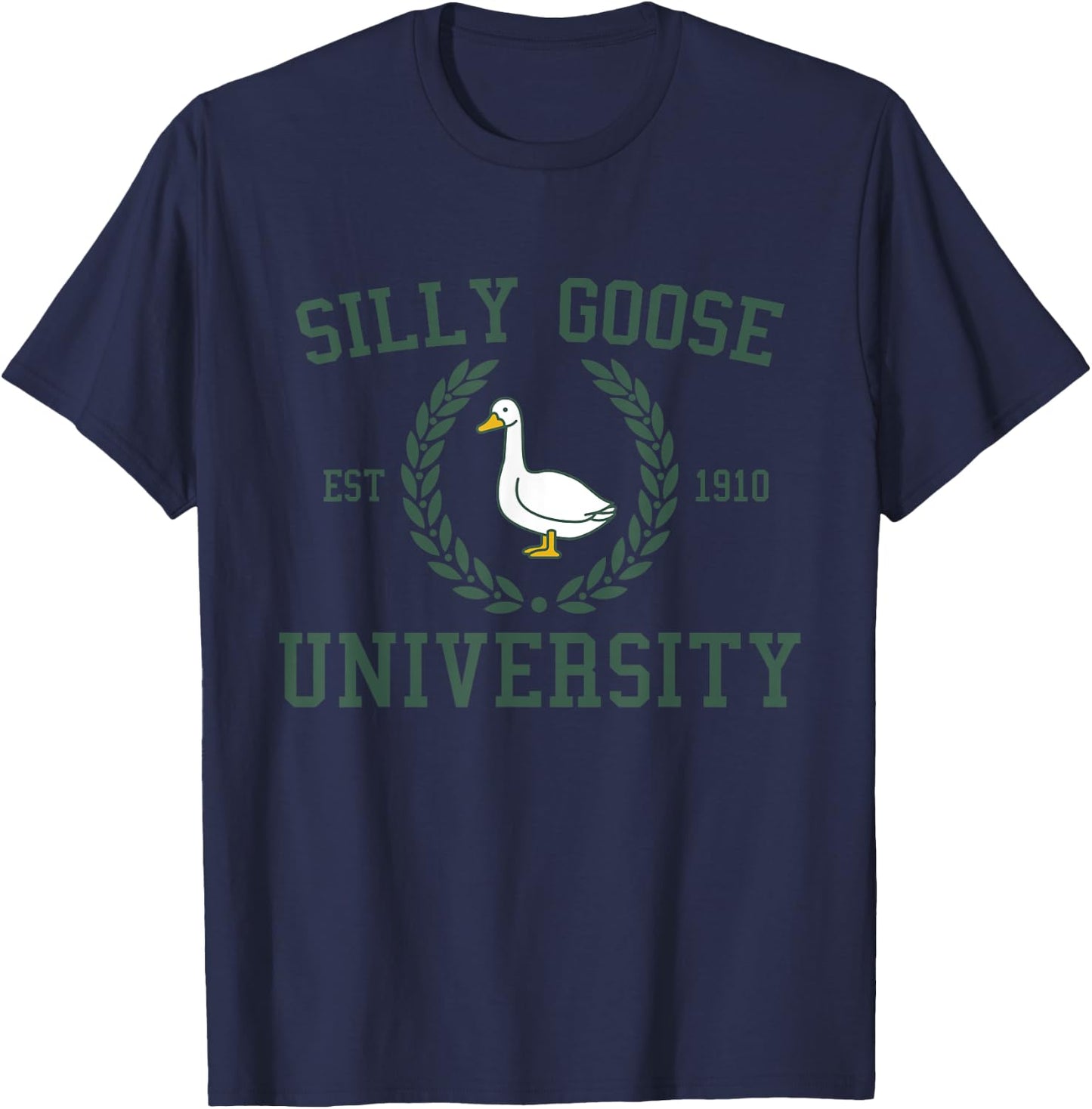 Silly Goose University Silly Goose Meme Costume T-Shirt - T-Shirt | Navy