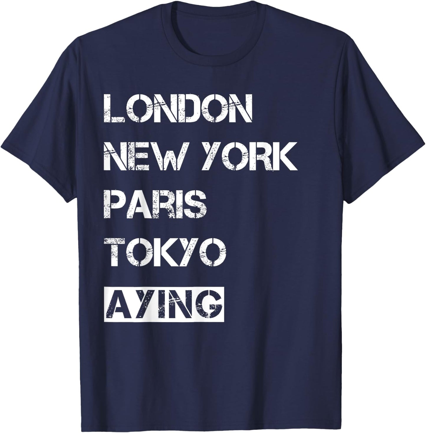 Meine Heimat Aying! Geburtsort & Heimatliebe Aying T-Shirt - T-Shirt | Navy