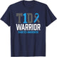Type 1 Diabetes Awareness T1D Warrior Type One Diabetic T-Shirt - T-Shirt | Navy