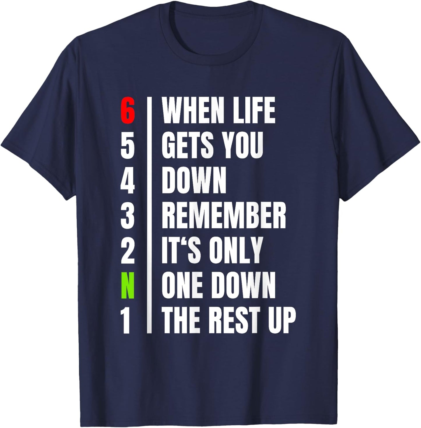 Motorbike Gears Joke | Biker Motorcycle Rider T-Shirt - T-Shirt | Navy