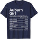 AUBURN GIRL AL ALABAMA Funny City Home Roots USA Gift T-Shirt - T-Shirt | Navy