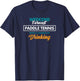 Weekend Forecast Paddle Tennis T-Shirt - T-Shirt | Navy