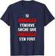 Name Si Anaelle t'énerve Humour first name Anaelle , Black, Female X-Small T-Shirt - T-Shirt | Navy