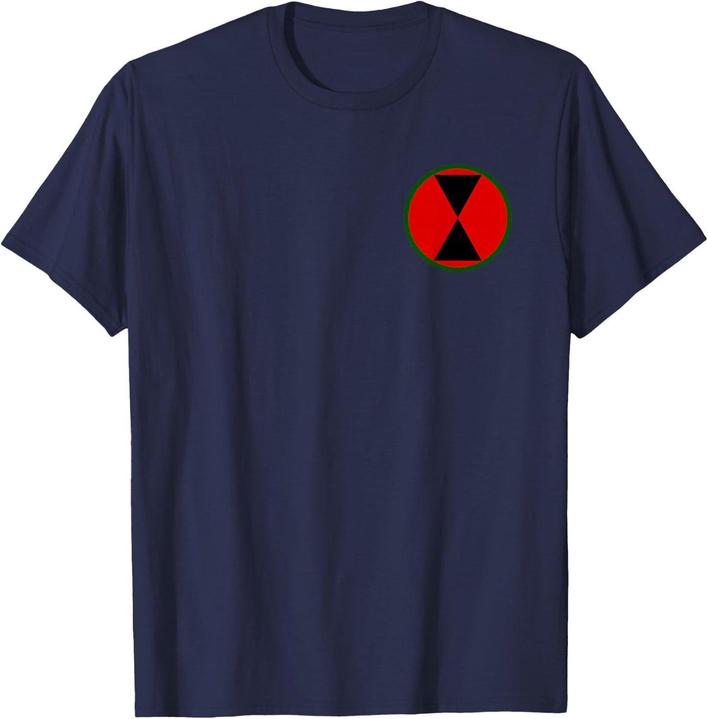 7th Infantry Division Patch - 7th ID T-Shirt - T-Shirt | Navy