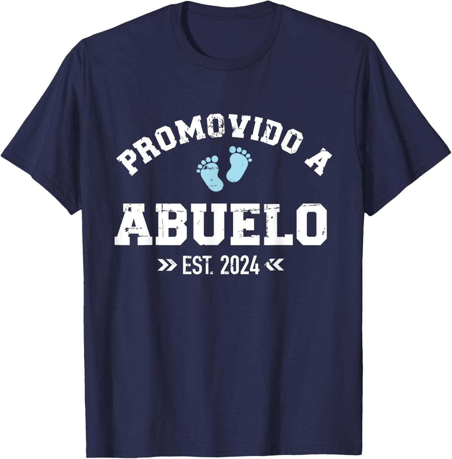 Promovido a abuelo 2024 T-Shirt - T-Shirt | Navy