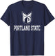 Portland State Vikings Sportsmanship Green T-Shirt - T-Shirt | Navy