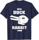 Wittgensteins Rabbit Duck Illusion Math Geek Physics Nerd T-Shirt - T-Shirt | Navy