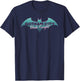 Batman Dark Knight Gotham City Retro Wave , Black, S T-Shirt - T-Shirt | Navy