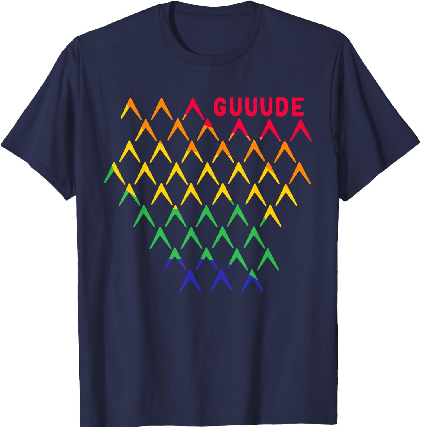 Gude Abbelwoiglas Bembel Muster Hessen Äppler LGBT Pride T-Shirt - T-Shirt | Navy
