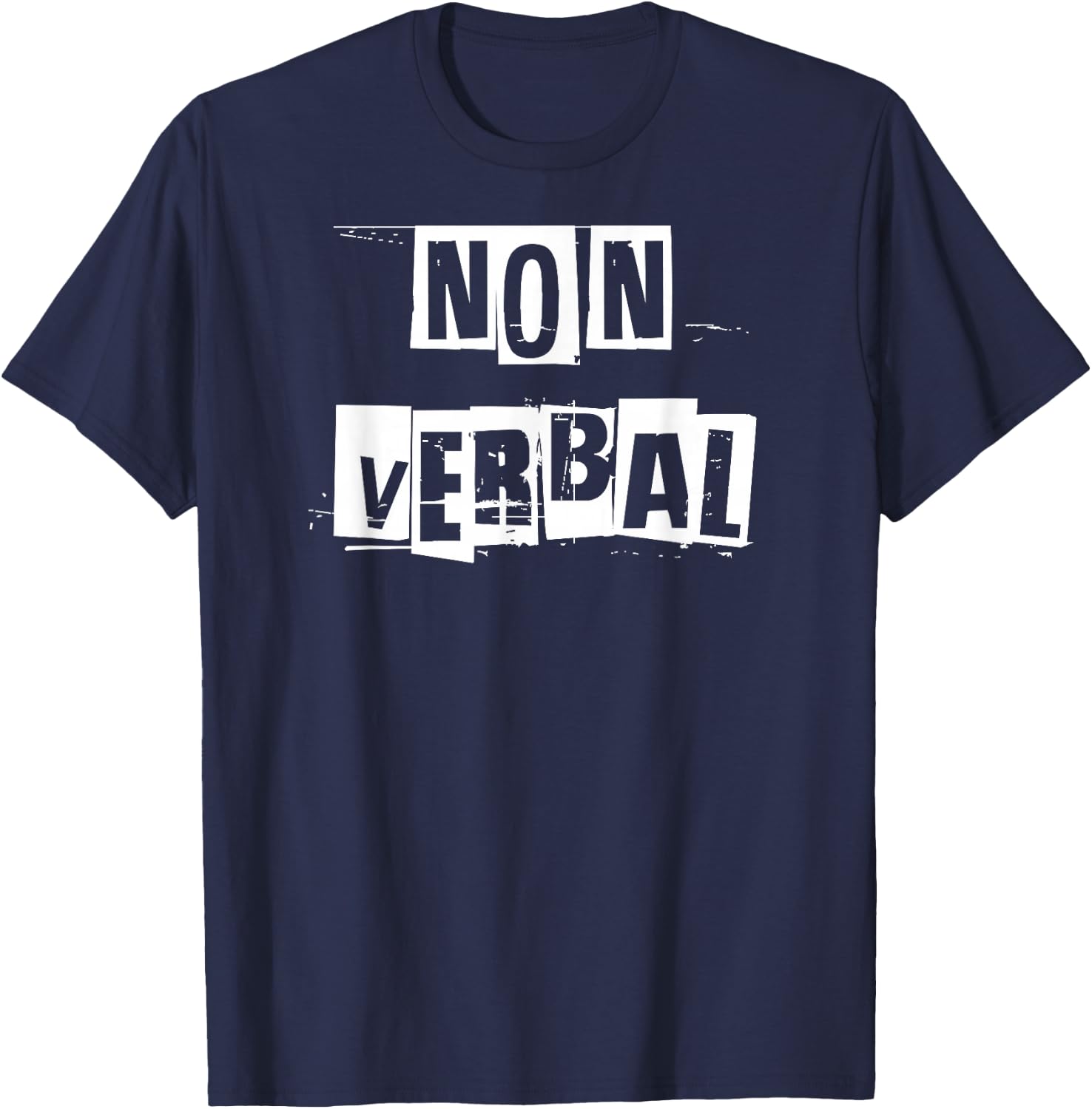 Non Verbal T-Shirt - T-Shirt | Navy
