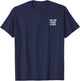 Lass uns Fremde Bleiben Lustig Spruch Humor Witz Sarkasmus T-Shirt - T-Shirt | Navy