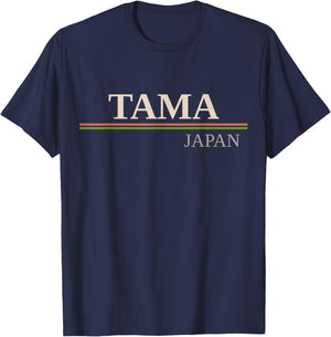 Tama, Japan , Black, S T-Shirt - T-Shirt | Navy