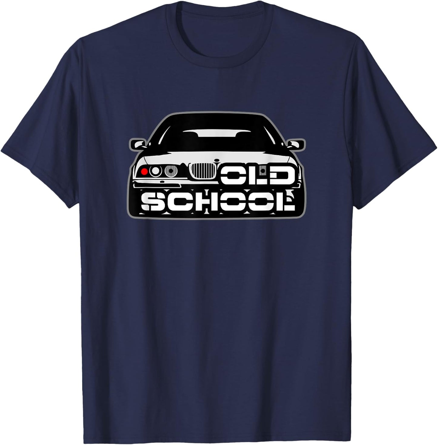 E39 5 Series - Old School T-Shirt - T-Shirt | Navy