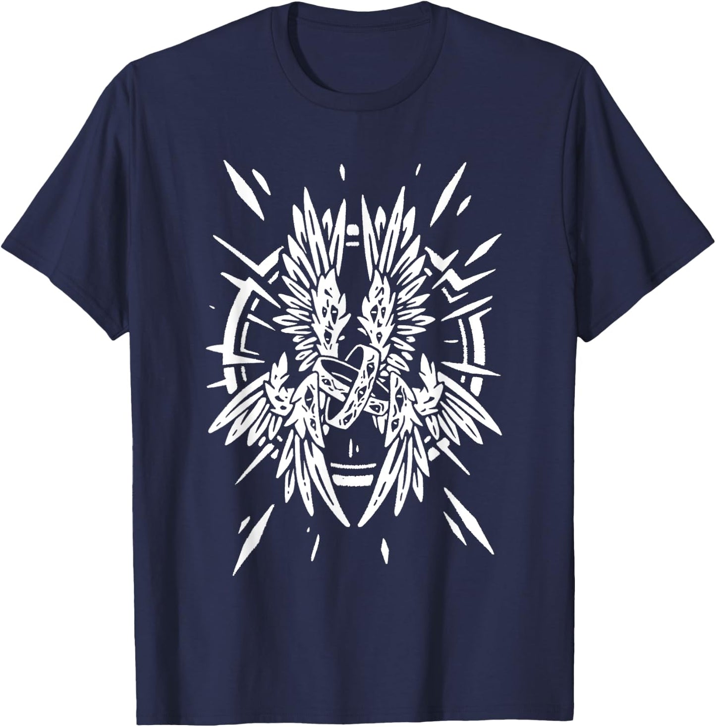 Biblically accurate angel, Be Not Afraid Bible Angel T-Shirt - T-Shirt | Navy