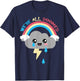 Cute Thunder Cloud. We're All Doomed. T-Shirt - T-Shirt | Navy