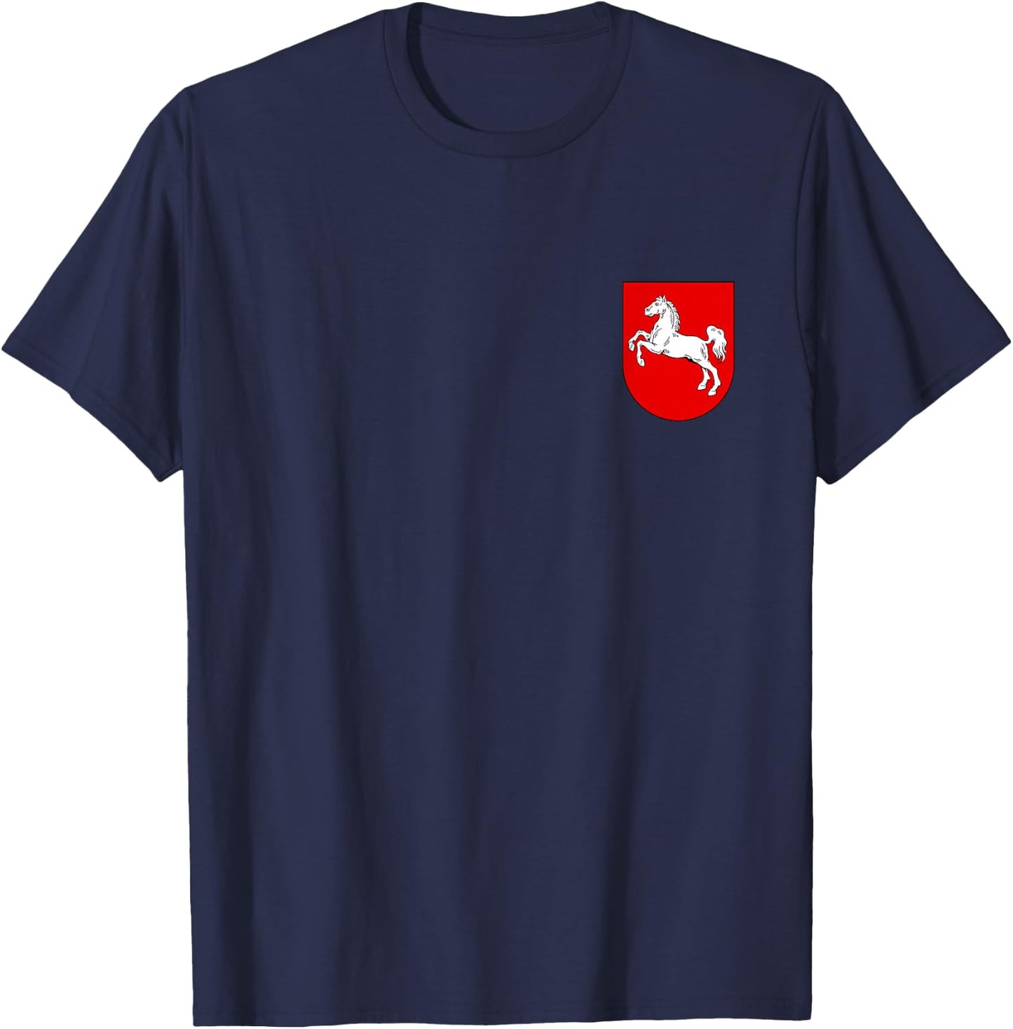 Nierdersachsen Kleidung - Norddeutschland Niedersachsen - Schwarz - -Erwachsene - Kurzarm - Small - Klassisch - Geschenk T-Shirt - T-Shirt | Navy