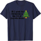 All I Want For Christmas Is The Fall Of The Patriarchy T-Shirt - T-Shirt | Navy