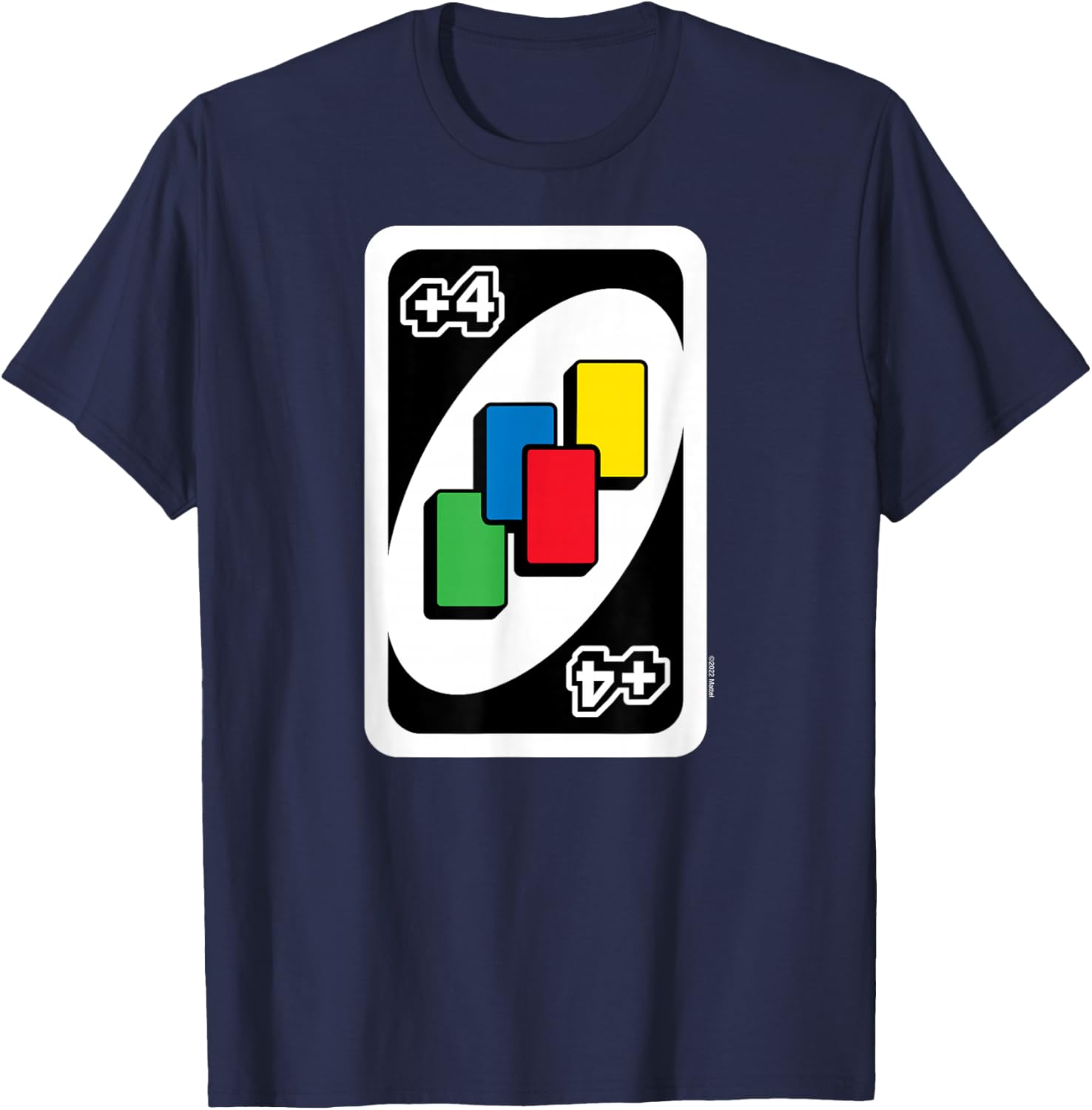 UNO - Draw four cards T-Shirt - T-Shirt | Navy