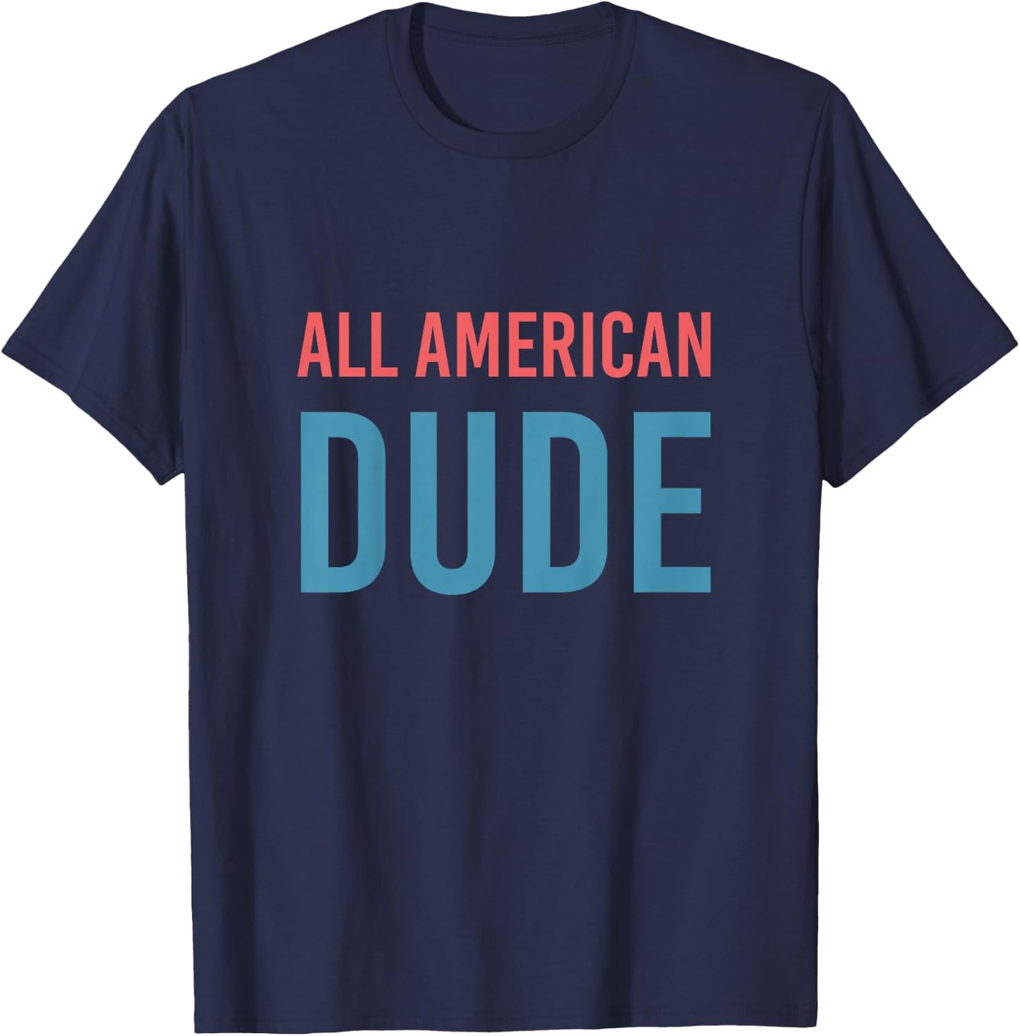 Kids ALL AMERICAN DUDE T-Shirt - T-Shirt | Navy