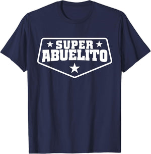 Super Abuelito Shirt for Spanish Grandpa T-Shirt - T-Shirt | Navy