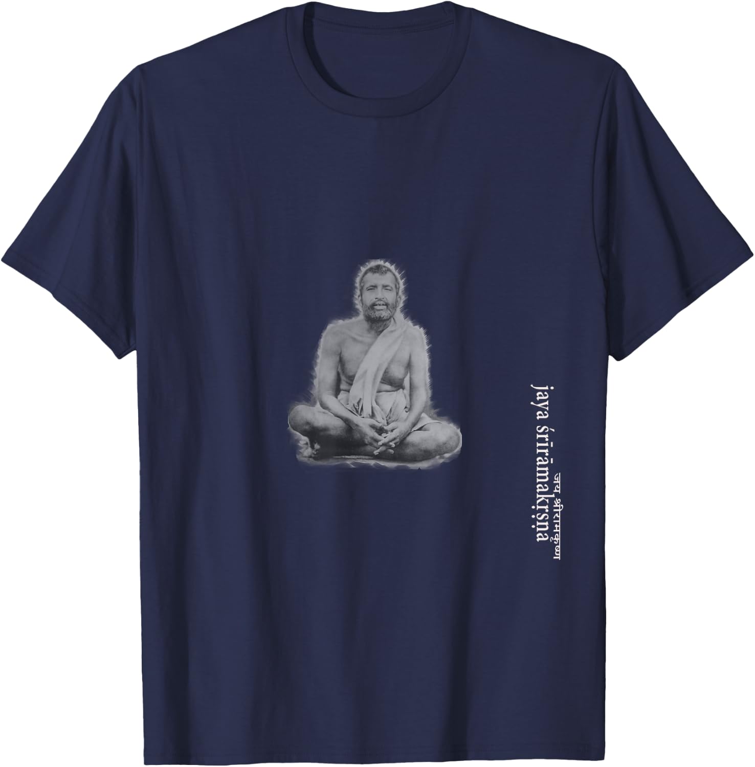 Ramakrishna Vivekananda Hindu Saints T-Shirt - T-Shirt | Navy