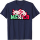 Mexicans Souvenir Axolotl Mexico City Gifts Cinco De Mayo T-Shirt - T-Shirt | Navy