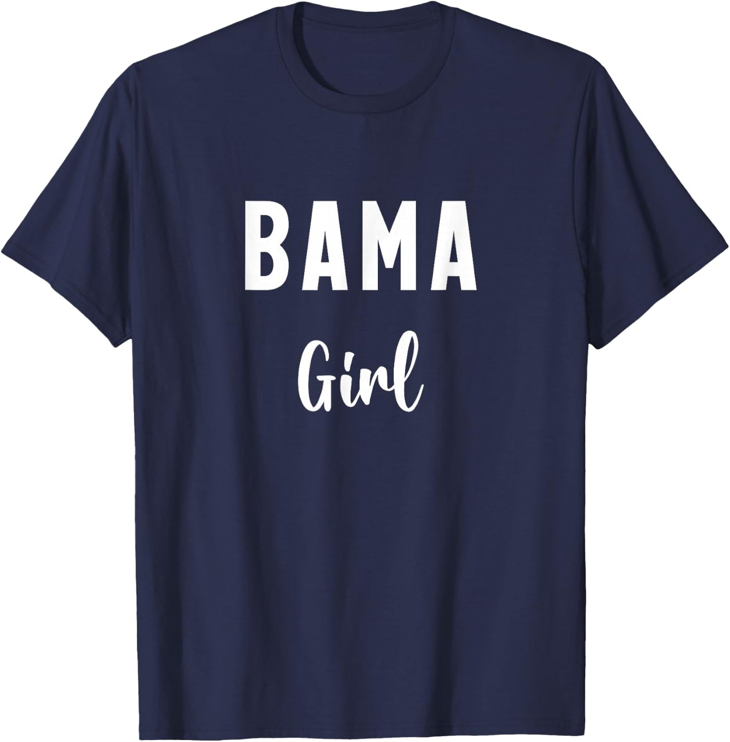 Bama Aunt Alabama Girl Family Member Matching T-Shirt - T-Shirt | Navy