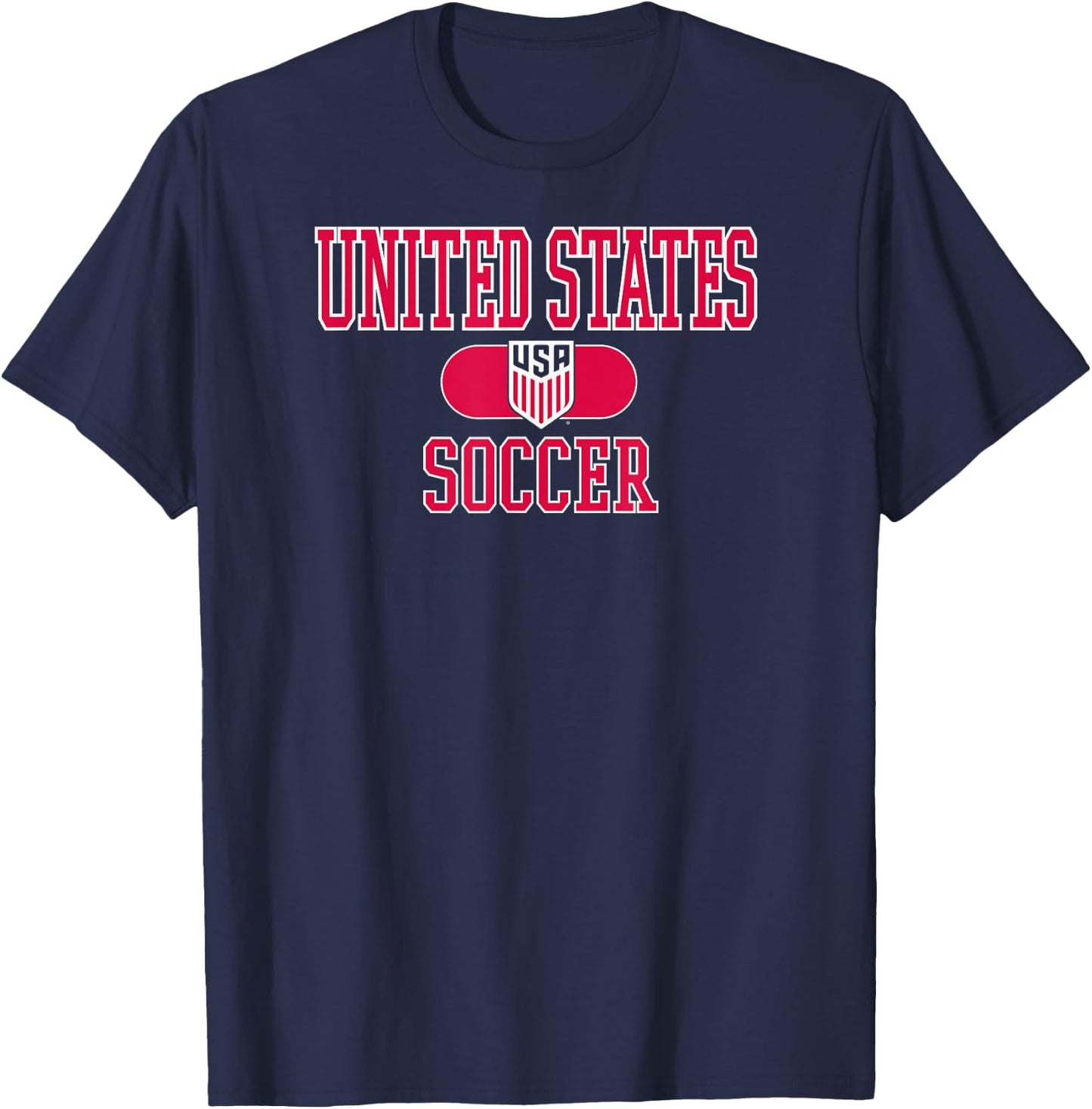 United States Soccer Varsity Navy USMNT Officially Licensed T-Shirt - T-Shirt | Navy
