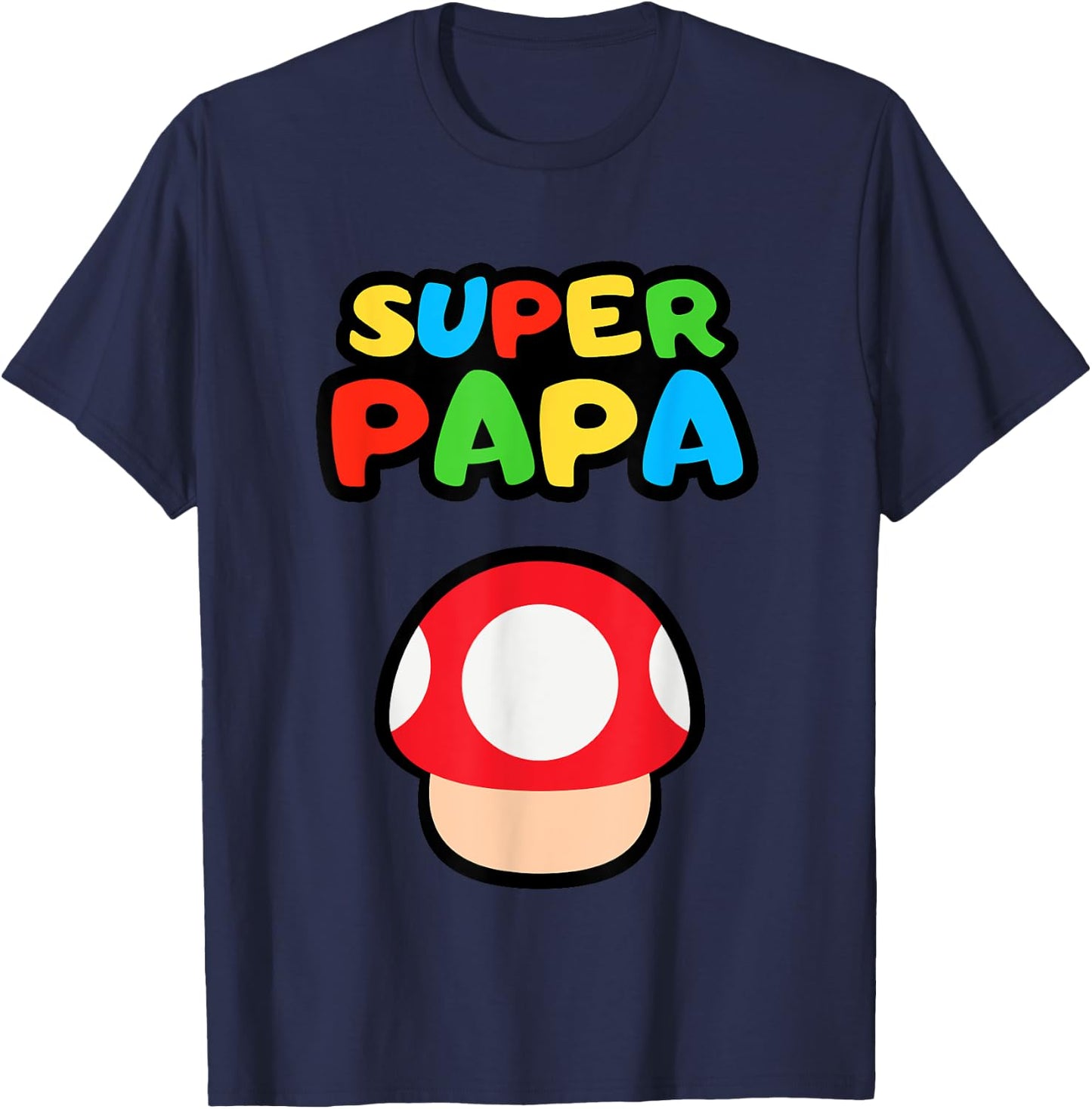 Pilz Super Papa T-Shirt - T-Shirt | Navy