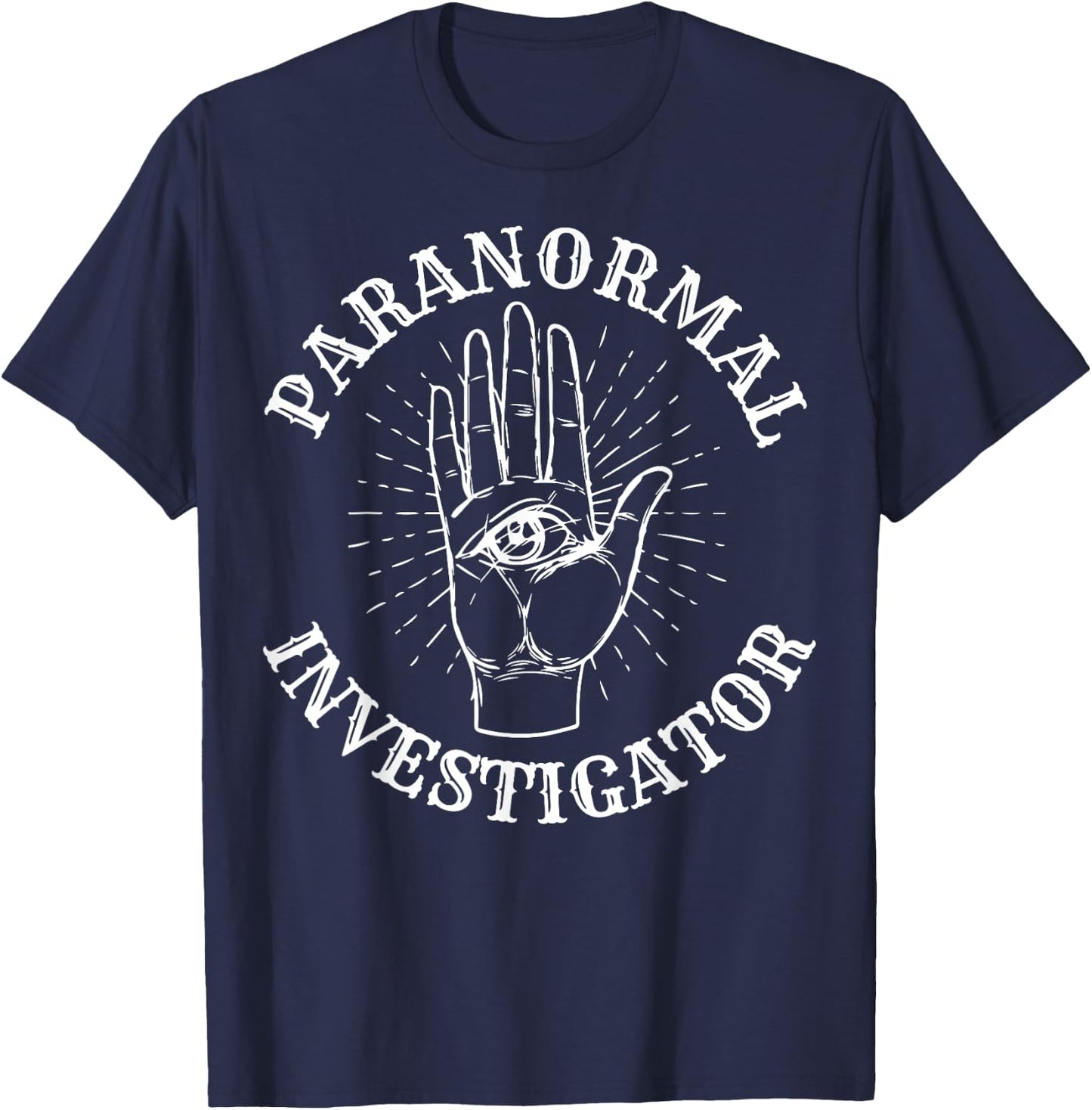 Paranormal Investigator - Ghost Hunting T-Shirt - T-Shirt | Navy
