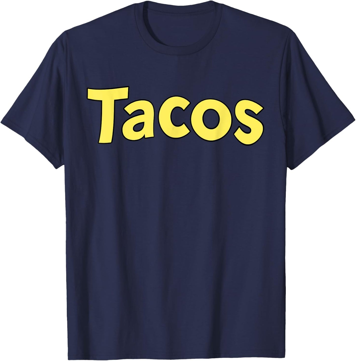 Tacos Funny Anime Manga T-Shirt - T-Shirt | Navy