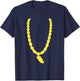 RUN DMC Gold Chain T-Shirt - T-Shirt | Navy