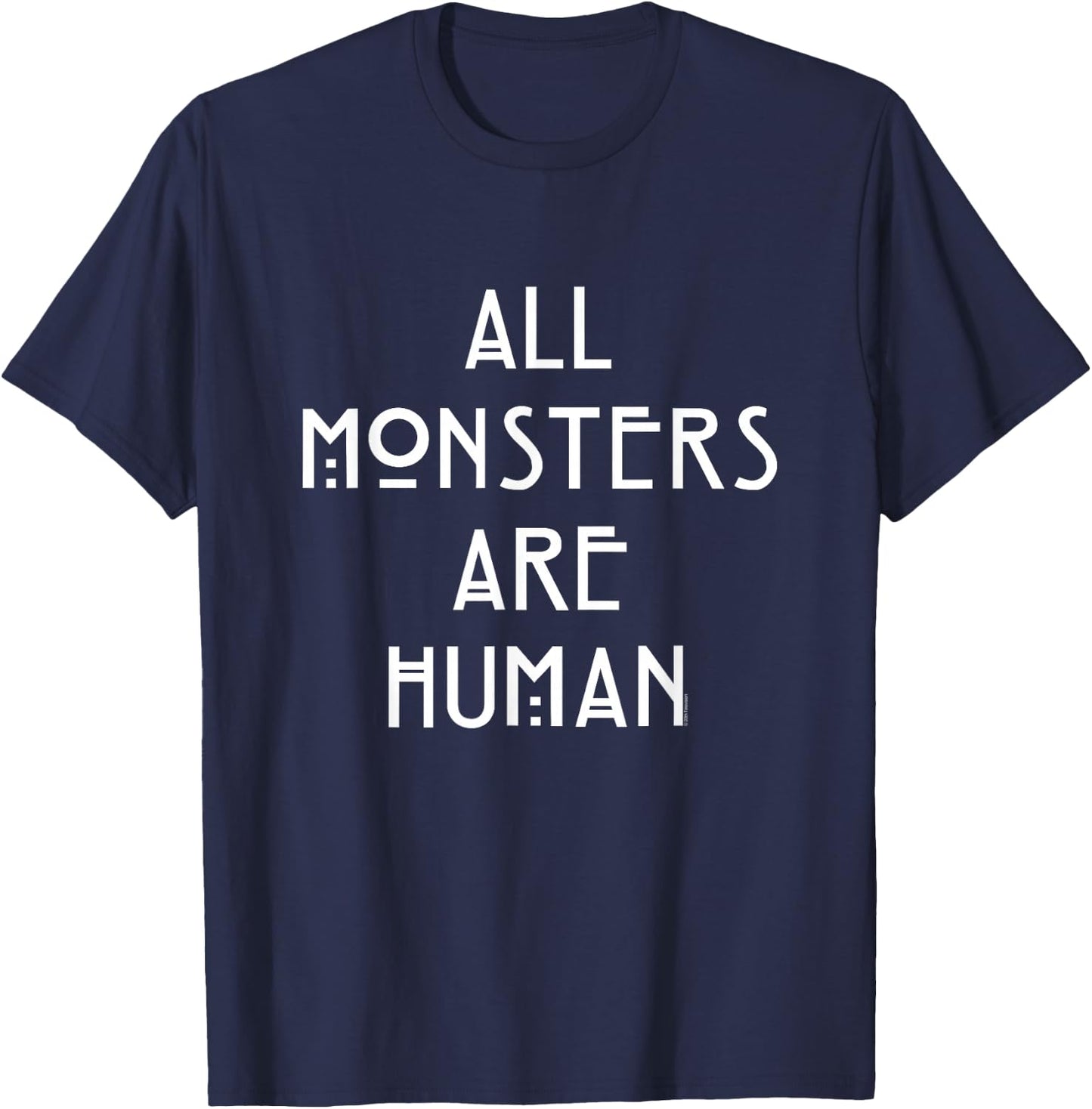 American Horror Story Asylum Monster Are People , black T-Shirt - T-Shirt | Navy