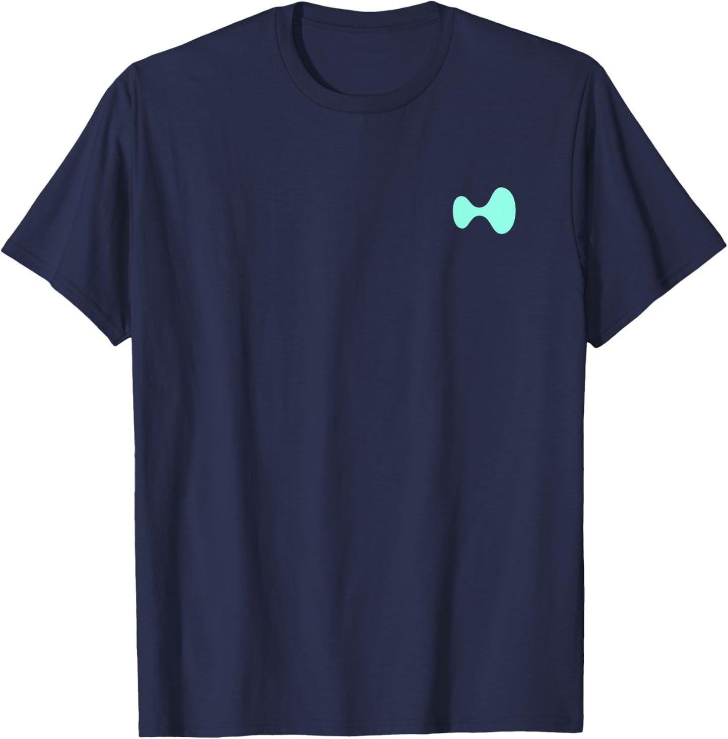 Hyperliquid Pocket Logo Crypto Merchandise T-Shirt - T-Shirt | Navy