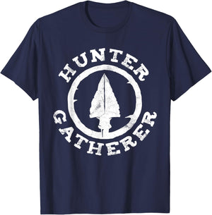 Hunter Gatherer s Vintage Arrowhead s Artifact Excavation T-Shirt - T-Shirt | Navy