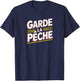 Keep Fishing , Black, S T-Shirt - T-Shirt | Navy