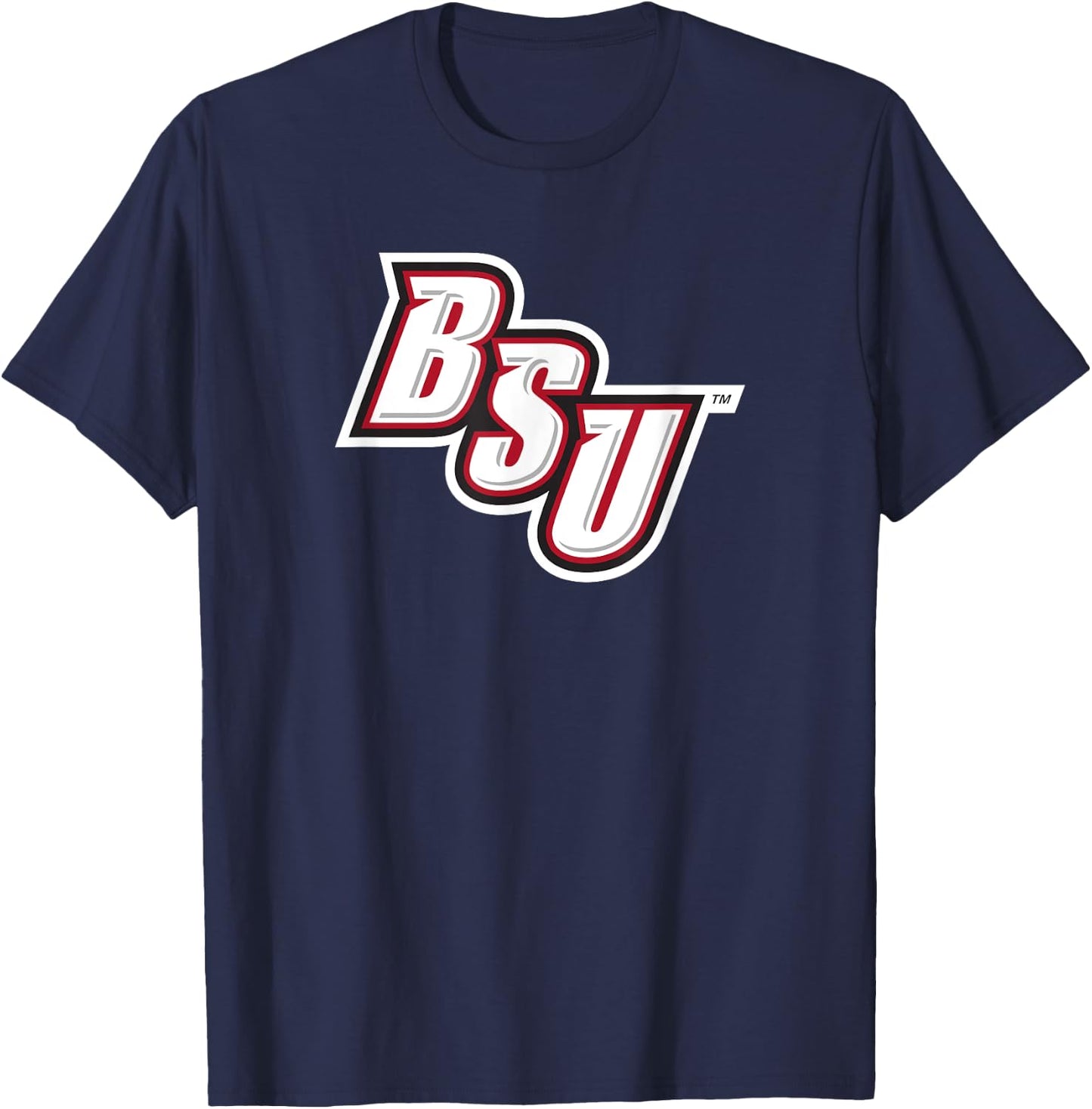 Bridgewater State University BSU Logo T-Shirt - T-Shirt | Navy