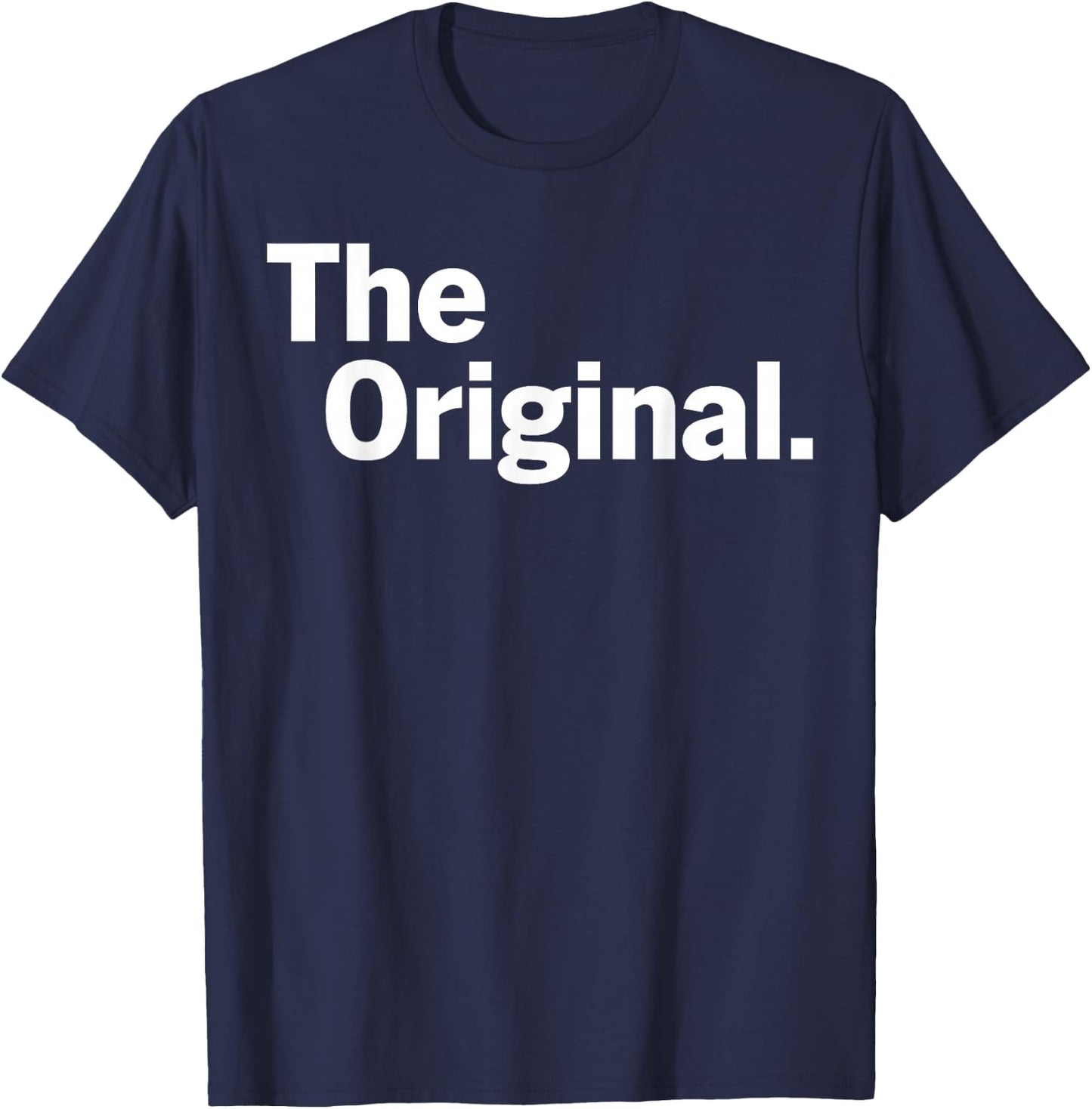 The Original and The Remix Funny Couple Matching T-Shirt - T-Shirt | Navy